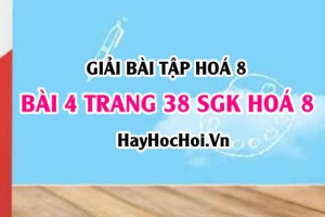 Giải bài 4 trang 38 SGK Hoá 8: Quy tắc, cách tính hoá trị của một nguyên tố, nhóm nguyên tử